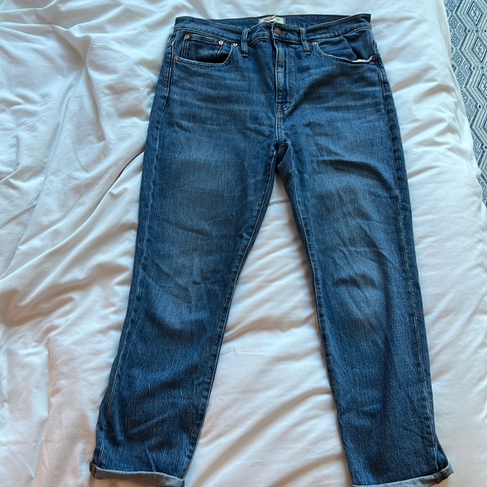 Madewell High-Rise Slim Boyjean
